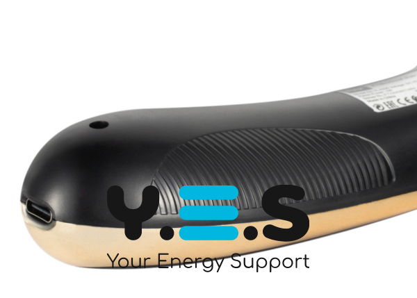 Акумуляторна машинка для стрижки RAF R.4006 + 3 насадки, бездротовий тример з USB-зарядкою