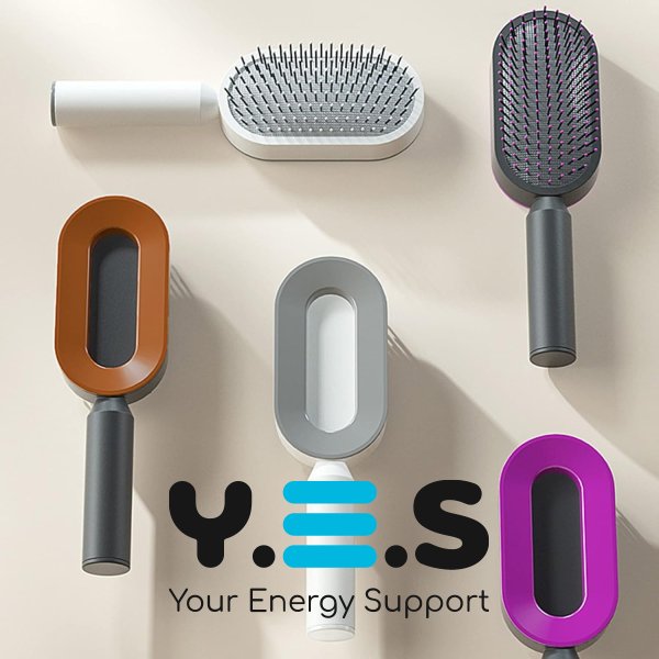 Масажний 3D гребінець для волосся та шкіри голови Central Hollow Cushion Comb