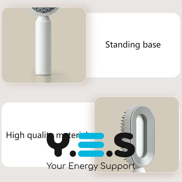 Масажний 3D гребінець для волосся та шкіри голови Central Hollow Cushion Comb