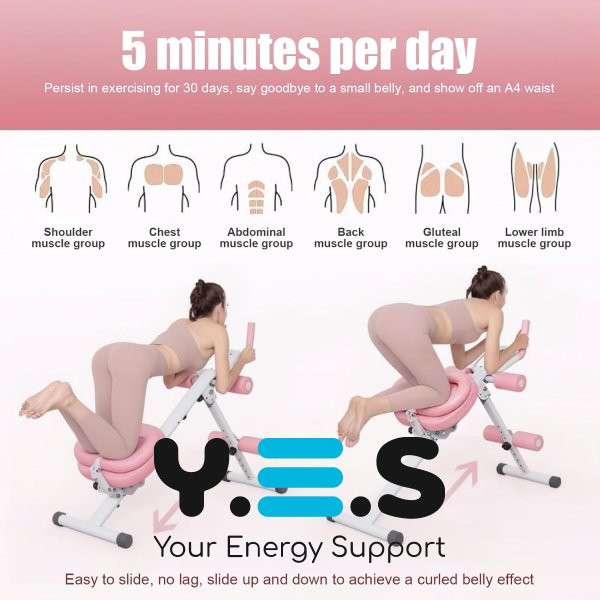 Підлоговий багатофункціональний тренажер myj MM3000 для дому: прес і талія