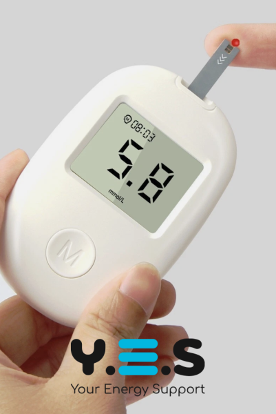 Компактний глюкометр GLM-76 для вимірювання рівня цукру в крові