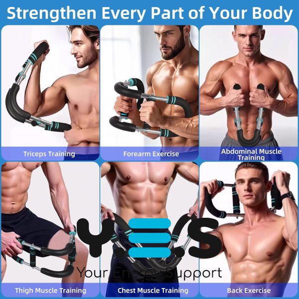 Еспандер‑тренажер TR‑23 для рук і грудей, комплексне зміцнення м’язів
