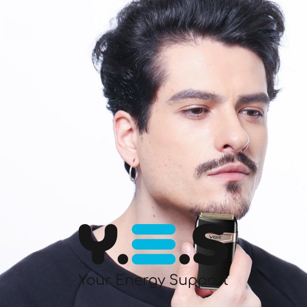 Бритва-шейвер VGR V-331 для сухого й вологого гоління, портативна дорожня для дому