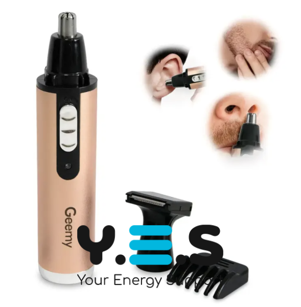 Тример GEMEI GM-3112 2в1 акумуляторний: для носа, вух та окантовки, гладке гоління
