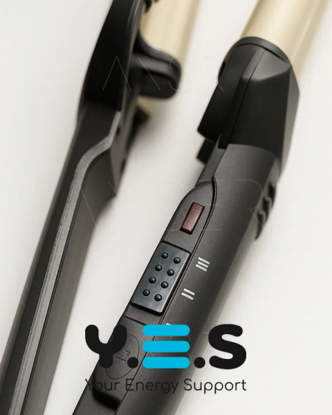 Потрійна керамічна плойка Kemei JFQ-KM-2022 для створення локонів