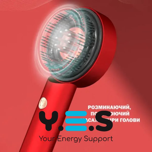 Масажна гребінець Massage and Nourish для шкіри голови та акуратного розчісування волосся