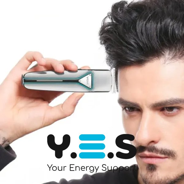 Машинка-тример VGR V-008, акумуляторна USB, для волосся/бороди/вусів, LED, насадки