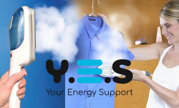 Ручний відпарювач‑пароочисник TOBI 2в1 — вертикальна парова праска для одягу