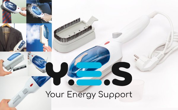 Ручний відпарювач‑пароочисник TOBI 2в1 — вертикальна парова праска для одягу