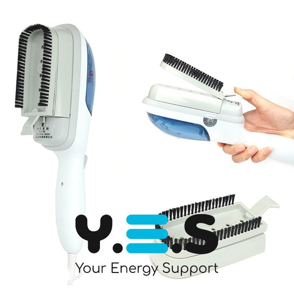 Ручний відпарювач‑пароочисник TOBI 2в1 — вертикальна парова праска для одягу