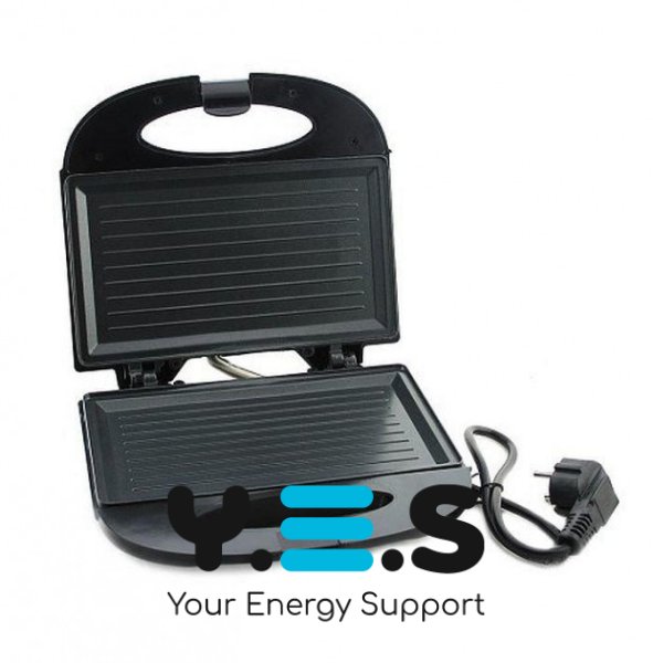 Бутербродниця-сендвічниця Domotec MS 7709, домашній притискний гриль для сендвічів