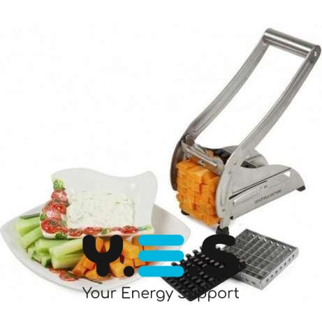 Машинка для нарізання картоплі соломкою Potato Chipper — картоплерізка, овочерізка, мультирізка