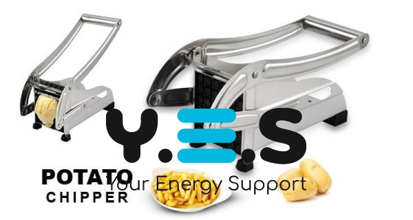 Машинка для нарізання картоплі соломкою Potato Chipper — картоплерізка, овочерізка, мультирізка