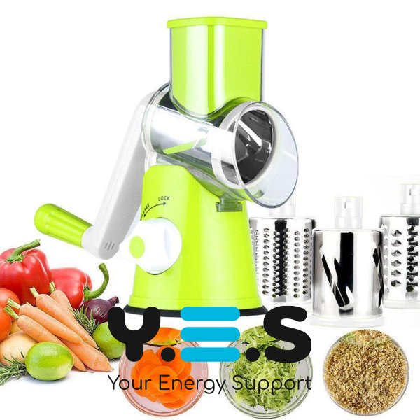 Овочерізка Kitchen Master ручна: мультислайсер‑подрібнювач для овочів і фруктів для дому