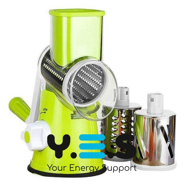 Овочерізка Kitchen Master ручна: мультислайсер‑подрібнювач для овочів і фруктів для дому