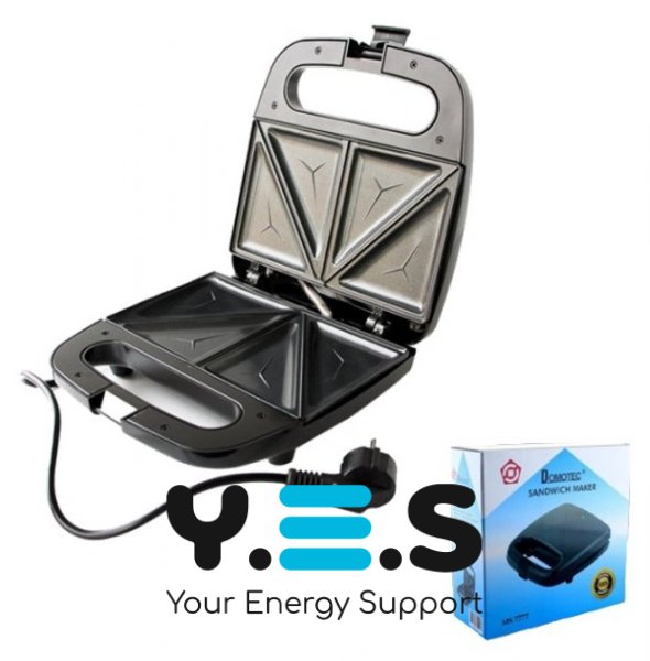 Електросендвічниця DOMOTEC MS-7777 для бутербродів, гриль-тости, бутербродниця