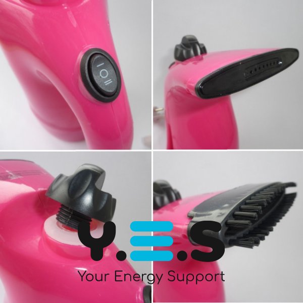 Ручний відпарювач-праска RZ-608: очищення меблів, штор і текстилю парою