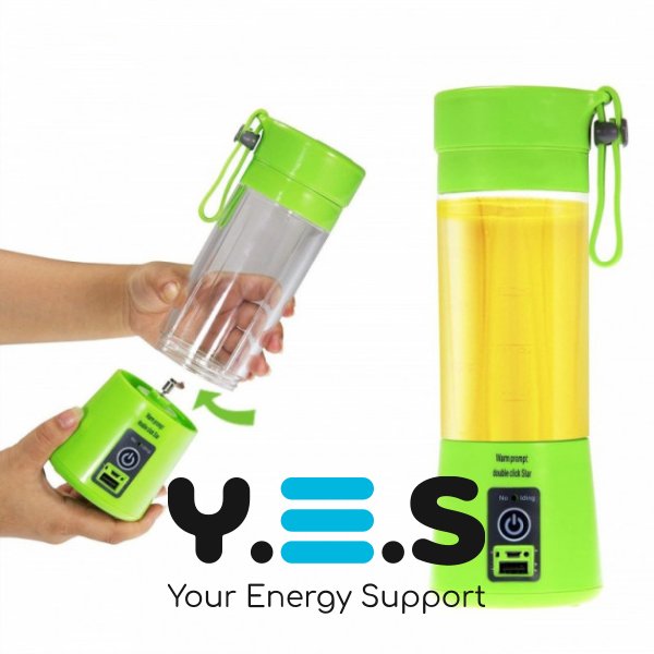 Портативна кружка-блендер Juice Cup NG-01: шейкер для смузі, USB-зарядка, Power Bank