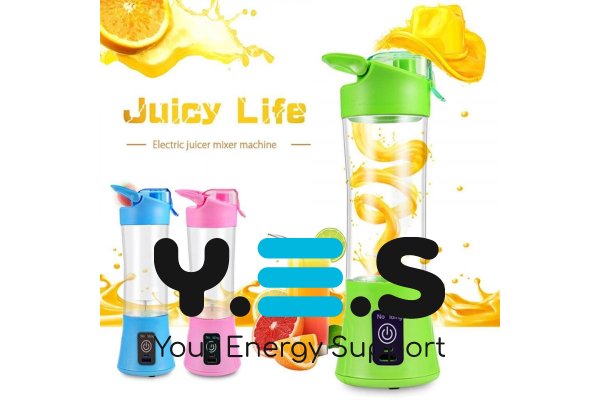 Портативна кружка-блендер Juice Cup NG-01: шейкер для смузі, USB-зарядка, Power Bank