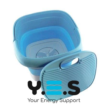 Портативна складна міні пральна машина Maxtop Silicon для прання