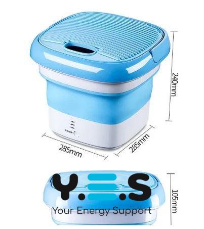 Портативна складна міні пральна машина Maxtop Silicon для прання