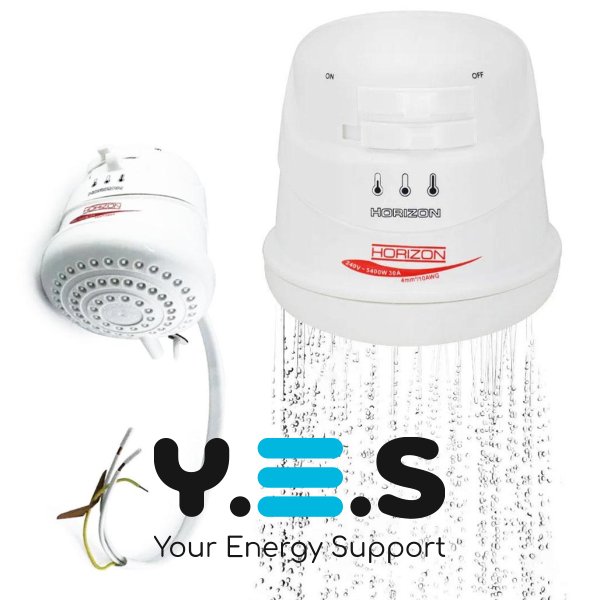 Проточний душ‑водонагрівач Water Heater ST‑05, міні бойлер 5400W для душу