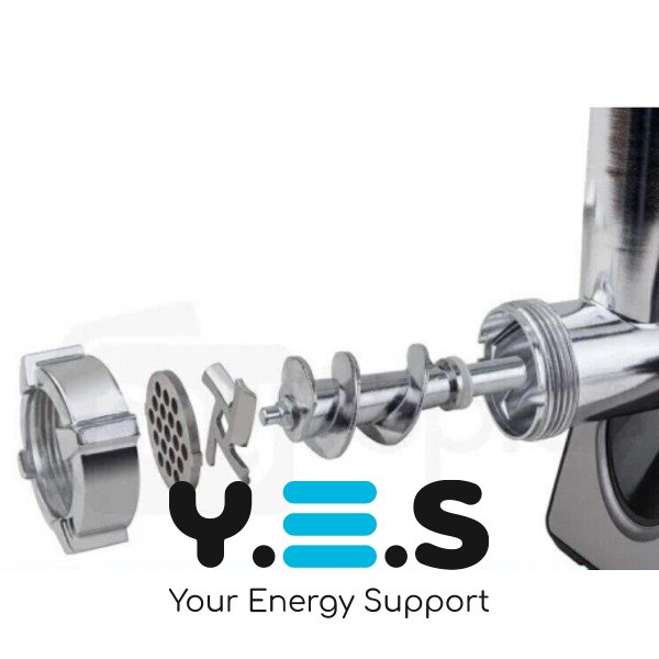 Електрична м’ясорубка Domotec MS-2022, потужність 3000 Вт