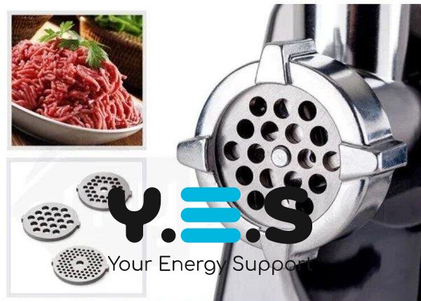 Електрична м’ясорубка Domotec MS-2022, потужність 3000 Вт