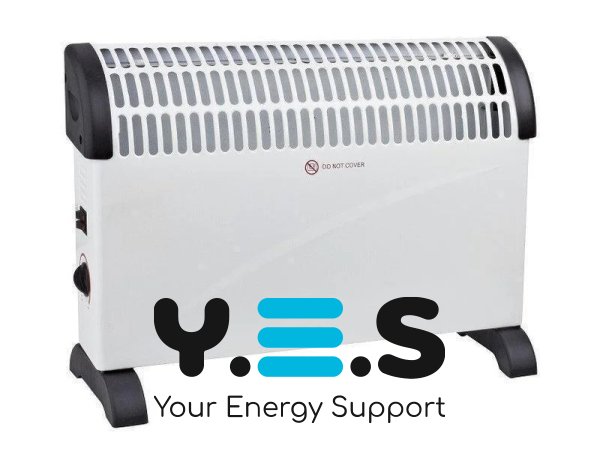 Електричний конвектор-обігрівач Crownberg CB-2000, 2000 Вт