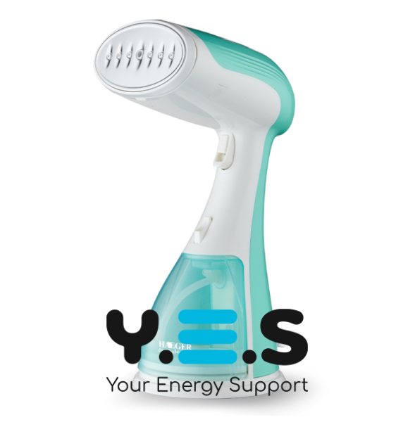 Вертикальний ручний відпарювач-праска для одягу Haeger HG-1214, 300 мл, 1500 Вт