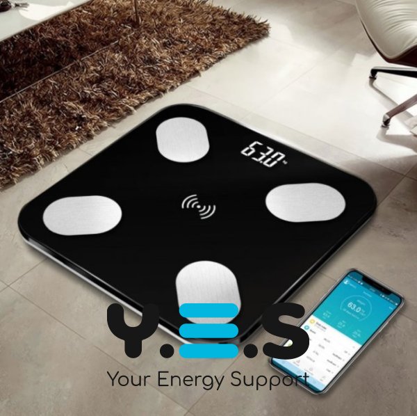 Розумні підлогові Bluetooth смарт-ваги з додатком для смартфона, до 180 кг