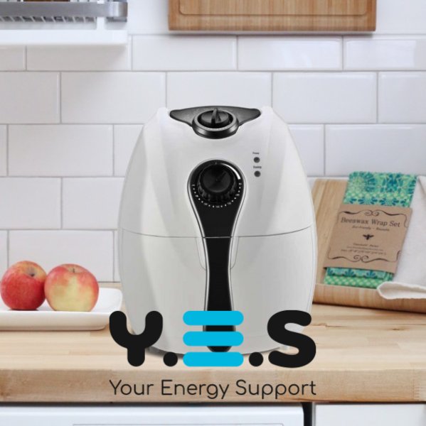 Аерофритюрниця Domotec MS-3220 AirFryer, електрична повітряна фритюрниця 4,5 л