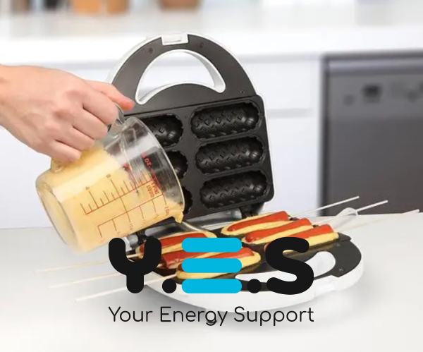 Вафельниця‑сосисочниця Domotec KB‑888 для корн‑догів: домашній апарат для приготування