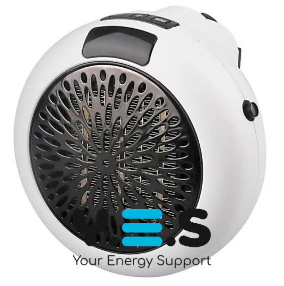 Портативний тепловентилятор Wonder Heater 600 Вт від мережі для дому (дуйчик)