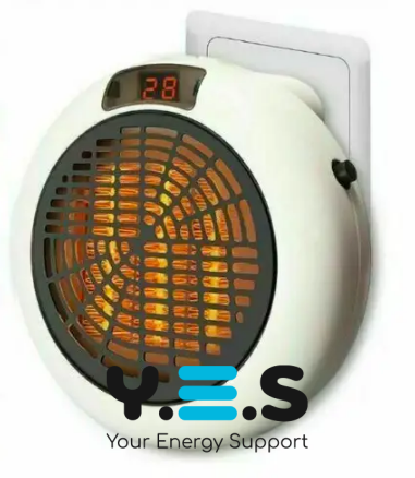 Портативний тепловентилятор Wonder Heater 600 Вт від мережі для дому (дуйчик)