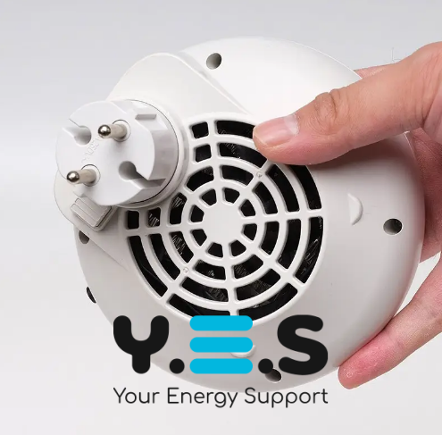 Портативний тепловентилятор Wonder Heater 600 Вт від мережі для дому (дуйчик)