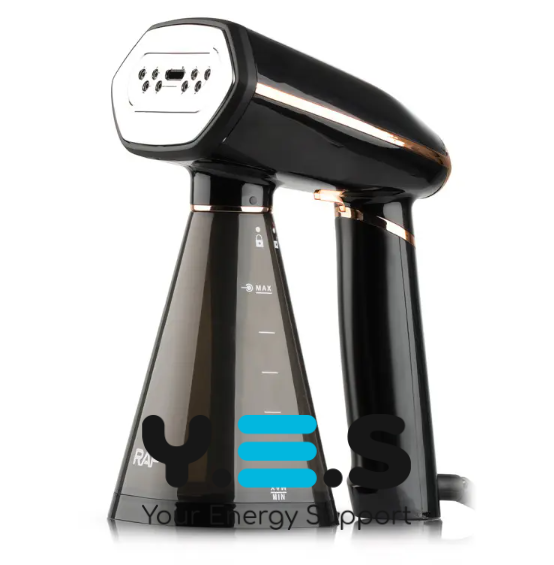 Вертикальний ручний відпарювач-праска RAF R-1272 для одягу з насадками для делікатних тканин