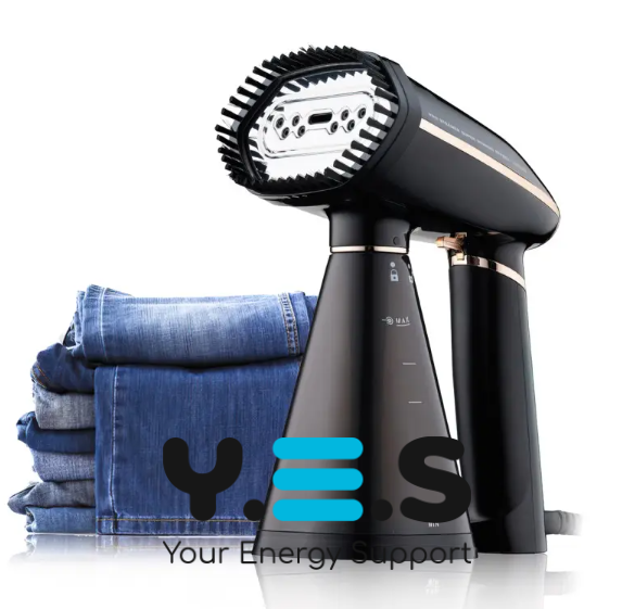 Вертикальний ручний відпарювач-праска RAF R-1272 для одягу з насадками для делікатних тканин