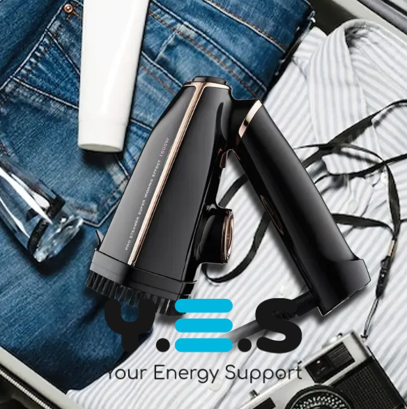 Вертикальний ручний відпарювач-праска RAF R-1272 для одягу з насадками для делікатних тканин