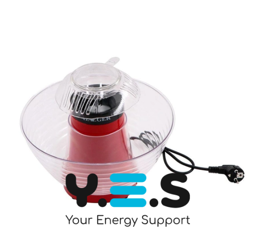 Домашня попкорниця Haeger HG-9001 — апарат для попкорну, 1200 Вт