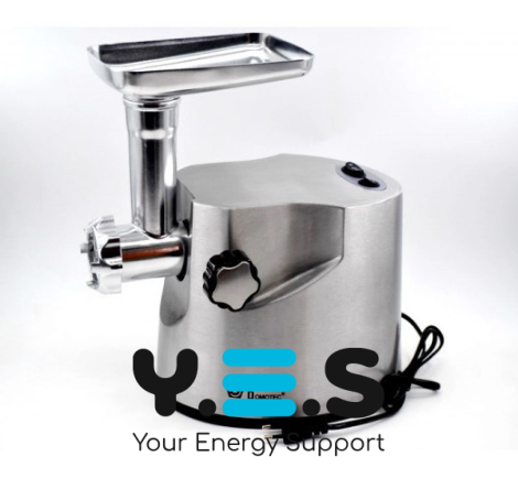 Електрична м’ясорубка Domotec MS-2021, нерж. сталь, 3000 Вт