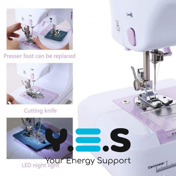 Портативна швейна машинка 12в1 багатофункціональна SEWING MACHINE 505