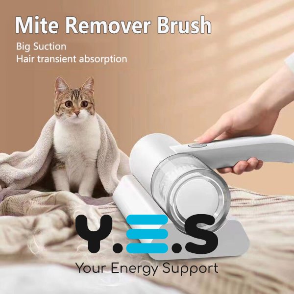 Портативний бездротовий УФ пилосос Mite Remover від кліщів для матраців, подушок, іграшок, меблів