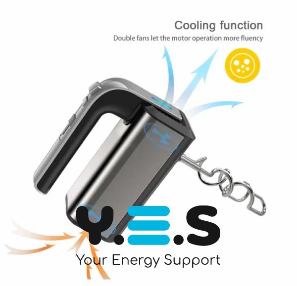 Міксер Domotec R6664 з тістомісом, 5 швидкостей, 800 Вт