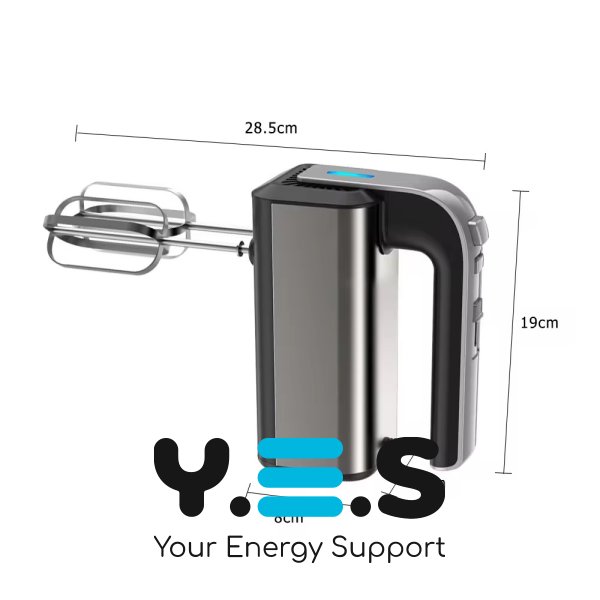 Міксер Domotec R6664 з тістомісом, 5 швидкостей, 800 Вт