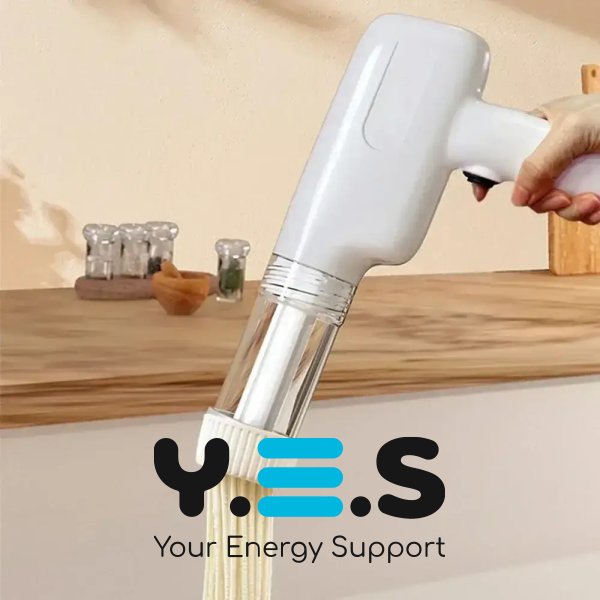 Бездротова електролапшерізка для домашньої локшини й макаронів, 6 насадок