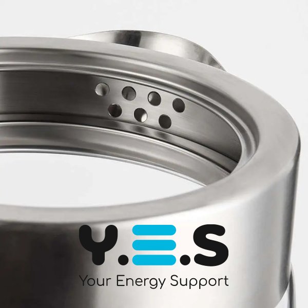 Електрочайник Hoffmans HM-2556 скляний з підсвіткою, шкалою та швидким кип’ятінням, 2000W