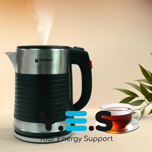 Електрочайник HM-2545 2,5 л чорний, дисковий, 2000 Вт для дому