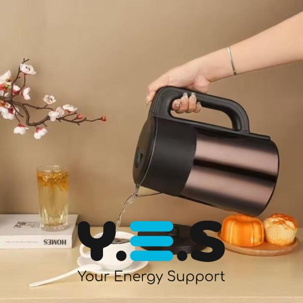 Електрочайник Hoffmans HM-2543 зі сталевим корпусом, 2,5 л, 1800 Вт