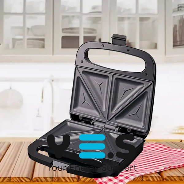 Бутербродниця Hoffmans HM-3003: компактна сендвічниця для кухні, 1000 Вт